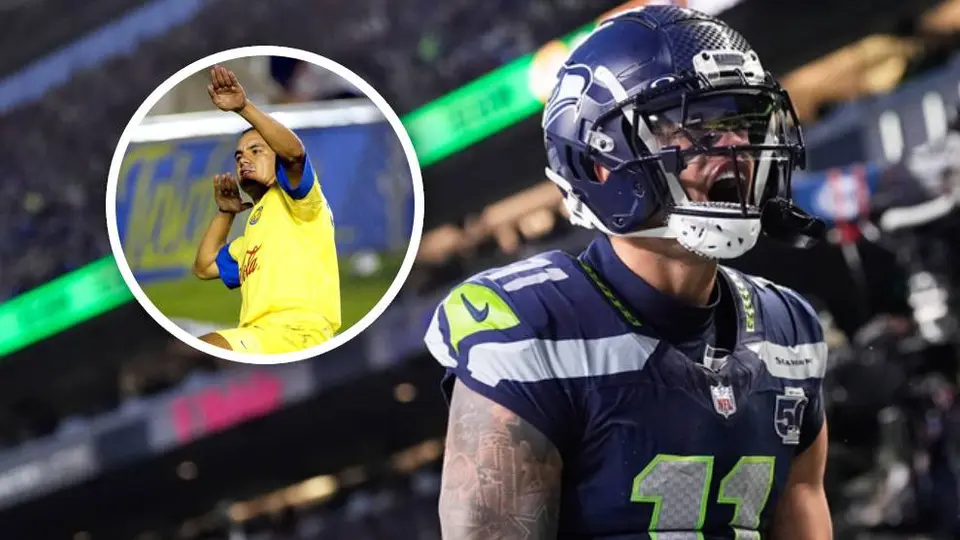 ¿Smith Njigba festejará cómo Cuauhtémoc Blanco en el Superbowl? El guiño de Seattle Seahawks al América