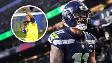 ¿Smith Njigba festejará cómo Cuauhtémoc Blanco en el Superbowl? El guiño de Seattle Seahawks al América