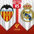 Valencia vs Real Madrid LaLiga Jornada 23