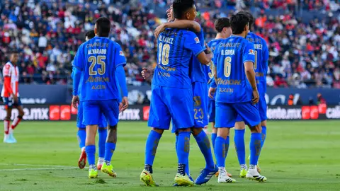 Daniel Aguirre con el equipo de Chivas en el Clausura 2026 | IMAGO7