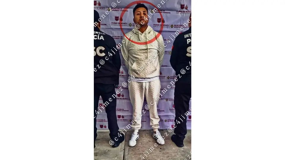 También portaba drogas, entre ellas cristal, cocaína y marihuana./ C4 Jimenez