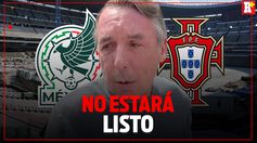 ¿EL AZTECA no estará al 100% para el MÉXICO vs PORTUGAL?