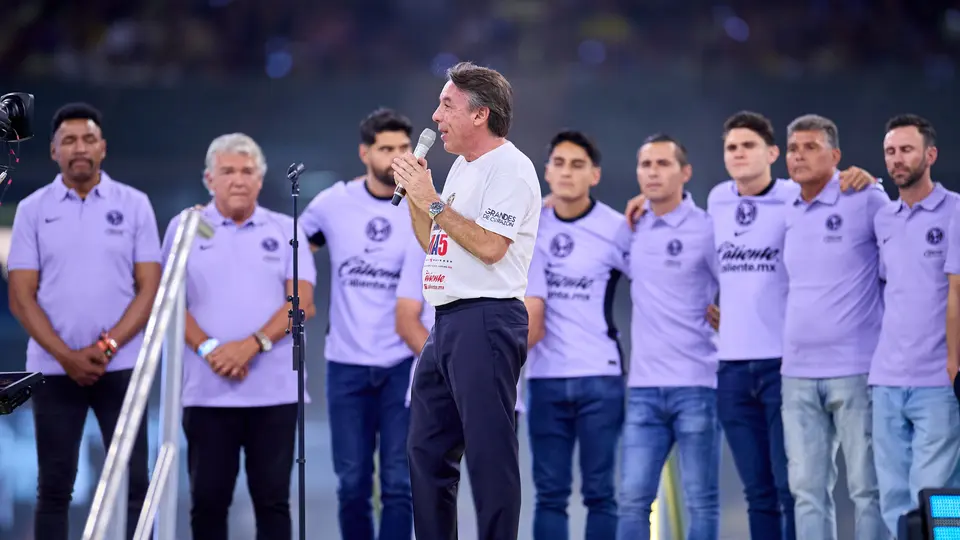 Emilio Azcarraga en los festejos del Bicampeonato | MEXSPORT