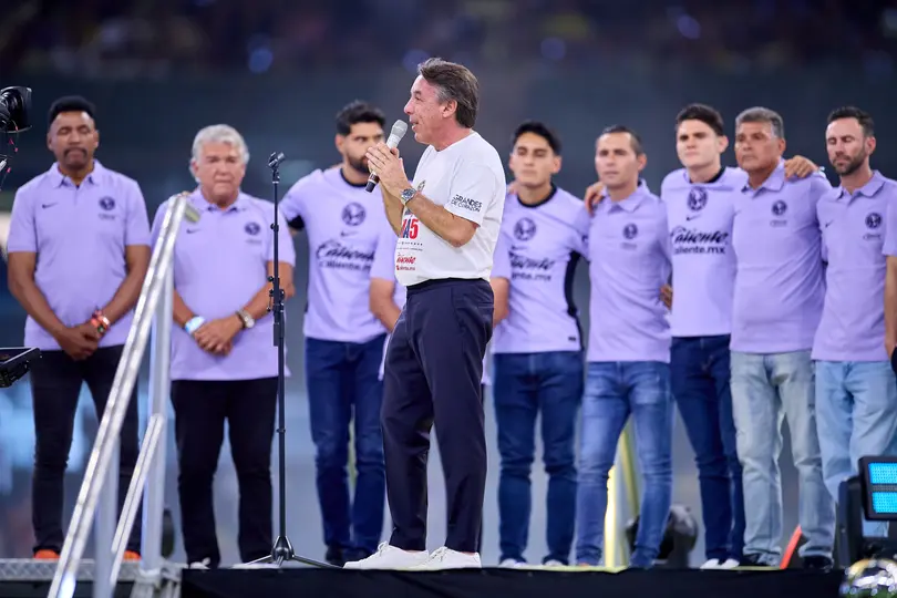Emilio Azcarraga en los festejos del Bicampeonato | MEXSPORT
