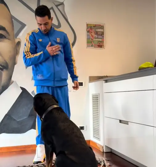 Mounir Nasraoui, padre de Lamine Yamal con el conjunto de Tigres | IG:@hustle_hard_304