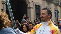 Zlatan Ibrahimovic presente en el recorrido de la antorcha olímpica en los JJ. OO. de Invierno