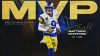 Matthew Stafford gana el MVP de la temporada 2025 | X @NFL
