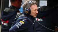 Christian Horner en el garage de Red Bull durante un Gran Premio de Fórmula 1 | RED BULL