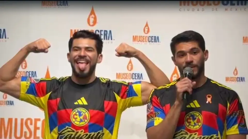 Henry Martin durante la presentación de su figura de cera | CAPTURA DE PANTALLA