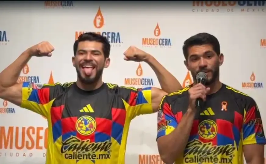 Henry Martin durante la presentación de su figura de cera | CAPTURA DE PANTALLA
