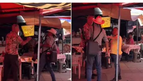 “¡Si no te gusta, BYE!”: turista reclama a músico en tianguis de Nayarit y mujer lo enfrenta | VIDEO
