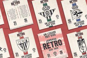 LaLiga anuncia jornada de playeras ‘retro’ para la semana de la moda en Madrid