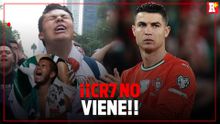 ¡MALAS NOTICIAS! CRISTIANO RONALDO no vendría al MÉXICO vs PORTUGAL