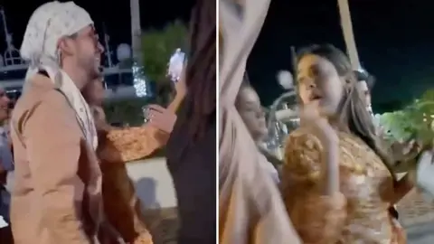 La vez que BB arrojó el celular de una fan al agua. / RS