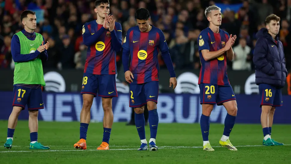 Barcelona tras ser eliminado por Atlético de Madrid l AP