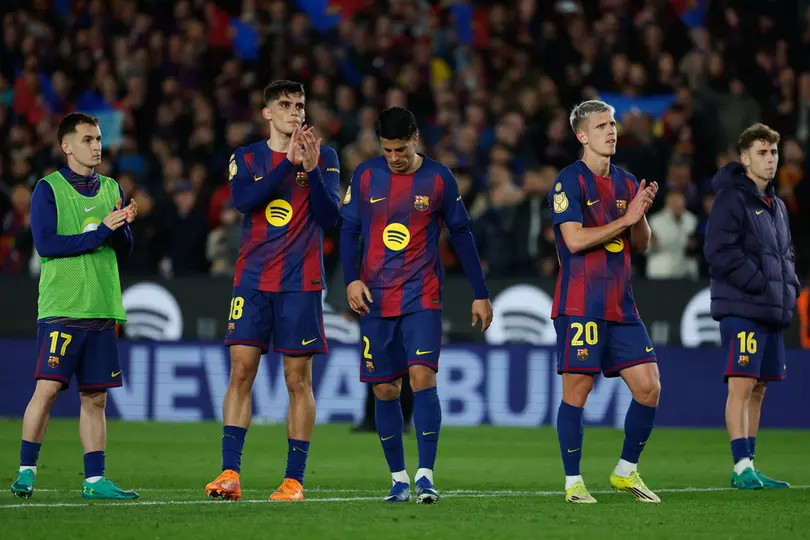 Barcelona tras ser eliminado por Atlético de Madrid l AP