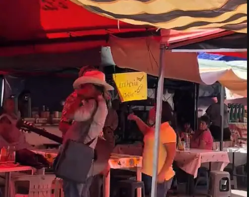 Una mujer salió en defensa del músico. / TikTok: @brragan._