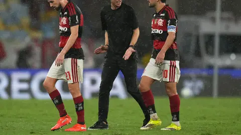 Filipe Luis todavía como técnico de Flamengo en la Recopa Sudamericana | AP