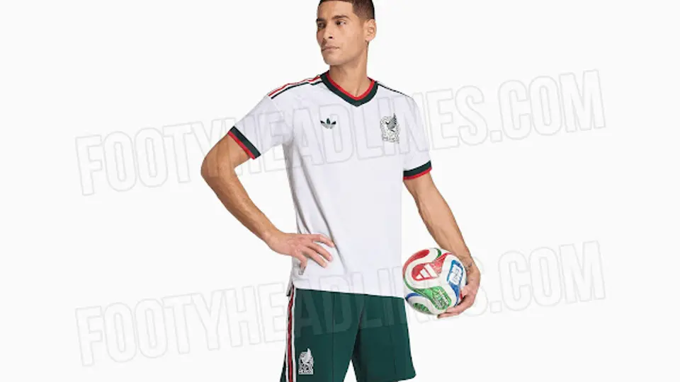Posible uniforme de visita de México en el Mundial 2026 | CAPTURA DE PANTALLA