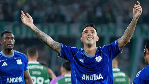 Rodrigo Contreras marcó un doblete ante Nacional | X @MillosFCoficial