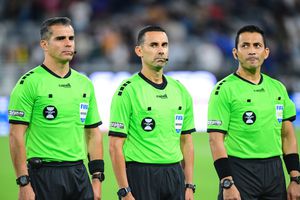 Fernando Hernandez, Cesar Arturo Ramos y Alberto Morin en la Leagues Cup 2025 | MEXSPORT