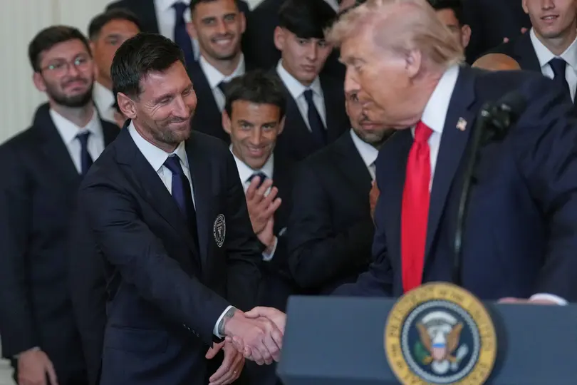 Donald Trump elogió a Lionel Messi | AP