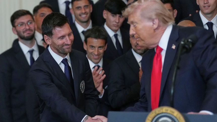 Donald Trump elogió a Lionel Messi | AP