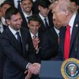 Donald Trump elogió a Lionel Messi | AP
