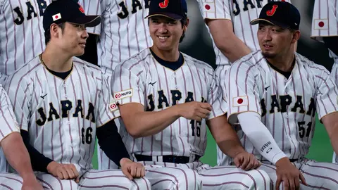 Shohei Ohtani con la novena de Japón | AP