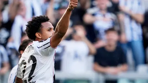 Weston Mckennie celebra su gol ante Genoa l AP