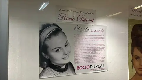 La muestra conmemora el 20 aniversario luctuoso de Rocío Dúrcal./ Metro CDMX