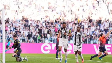 Bremer celebra su gol ante Genoa l AP