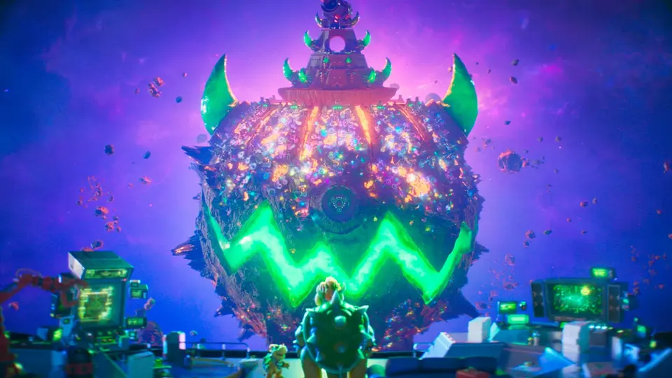 Miles de fans acudieron al cine para ver el esperado estreno de Super Mario Galaxy./ AP