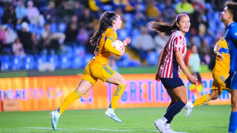 Diana Ordóñez consigue el descuento para Tigres Femenil ante Chivas | MEXSPORT