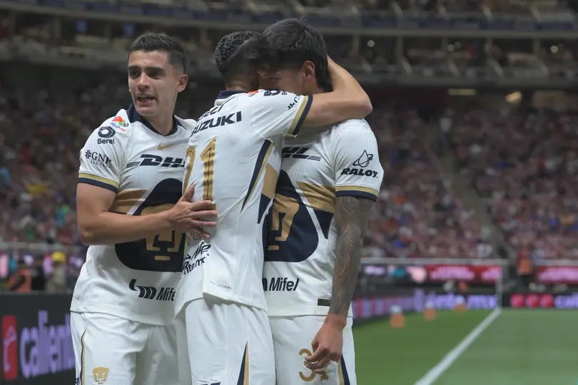 Uriel Antuna, jugador de Pumas, en duelo ante Chivas en el Clausura 2026 | IMAGO7