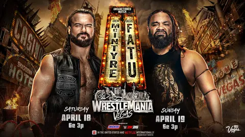 Drew vs Jacob en una lucha que no será sancionada por parte de WWE | wwe.com