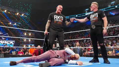 Randy Orton y Pat McAfee se han unido rumbo a WrestleMania | wwe.com