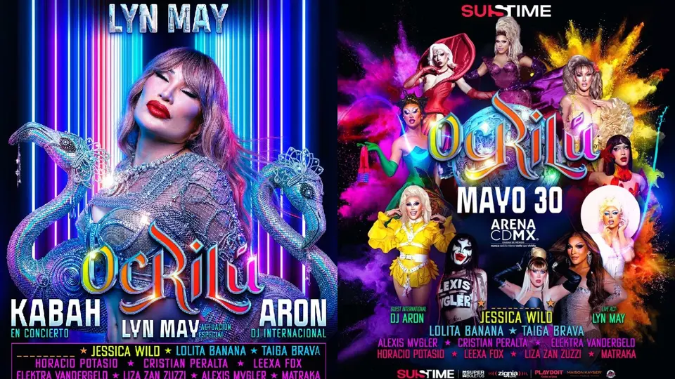 El arte drag se fusionan en un mismo escenario con el regreso de OCRILÚ / Especial