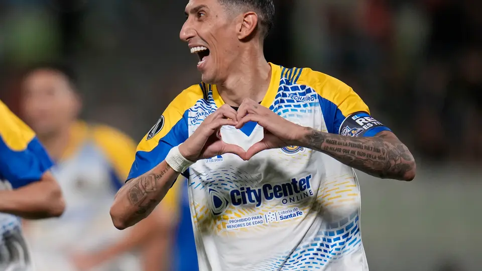 Festejo de Ángel Di María | AP