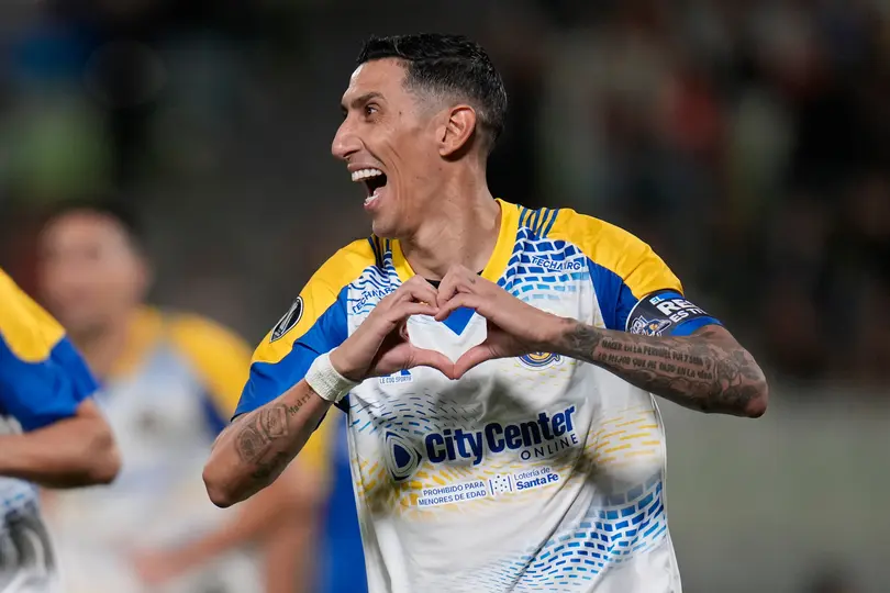 Festejo de Ángel Di María | AP