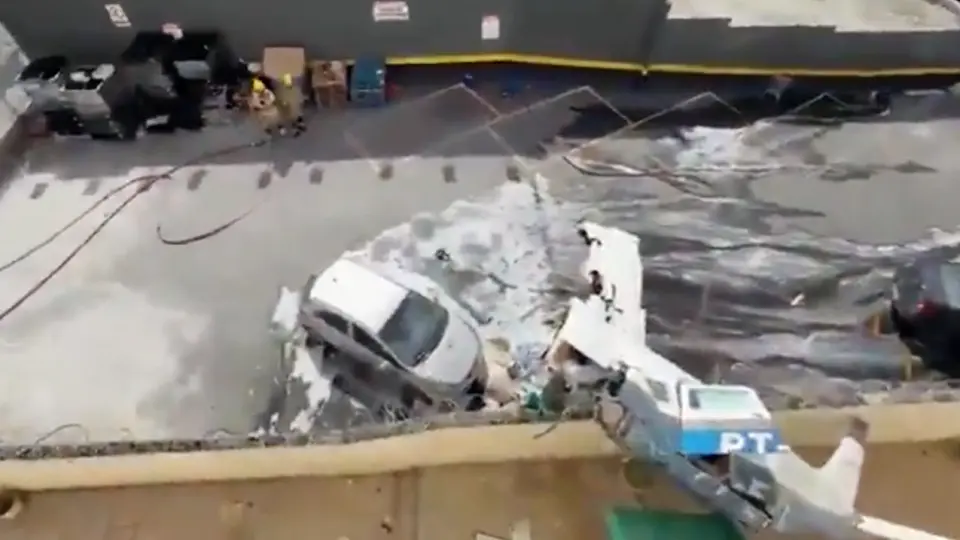 Piloto y copiloto fallecieron, mientras los tres tripulantes salieron con heridas no tan graves / Especial
