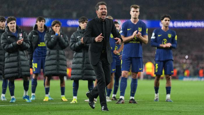 'Cholo' Simeone después de la derrota de Atlético de Madrid contra  Arsenal en Champions League | AP