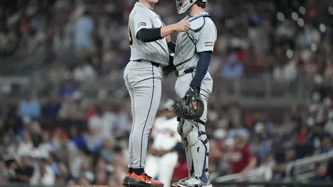 Tarik Skubal, lanzador de los Tigres de Detroit | AP