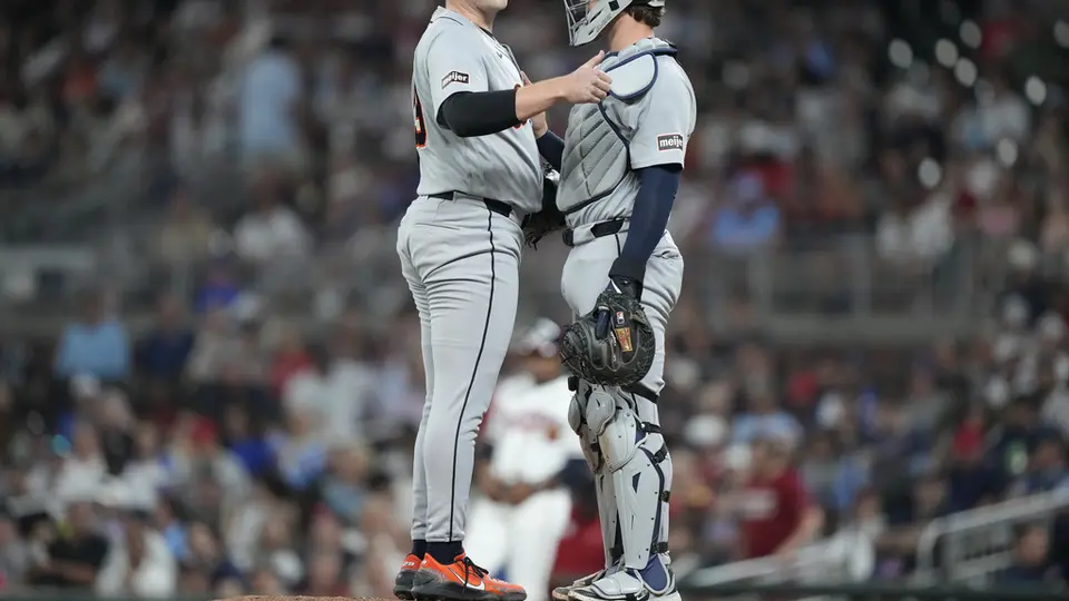 Tarik Skubal, lanzador de los Tigres de Detroit | AP