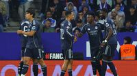 Jugadores de Real Madrid en partido de LaLiga | AP