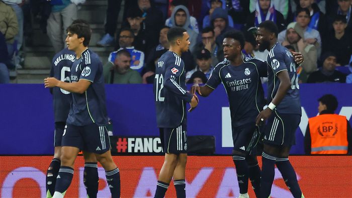 Jugadores de Real Madrid en partido de LaLiga | AP
