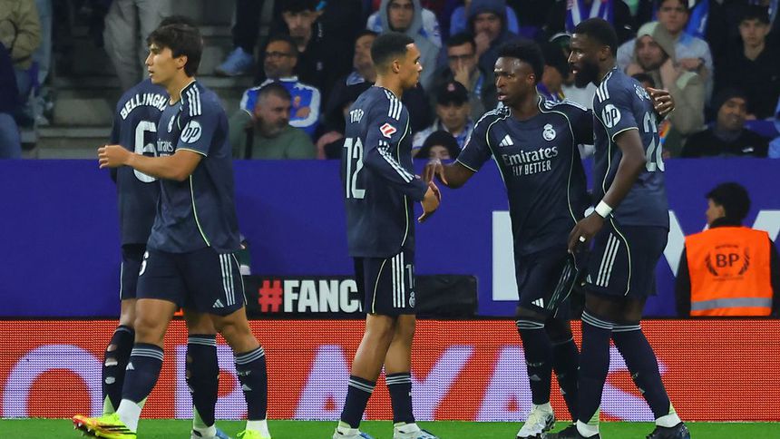 Jugadores de Real Madrid en partido de LaLiga | AP