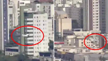 VIDEO: Avioneta se desploma en zona residencial; hay muertos y heridos