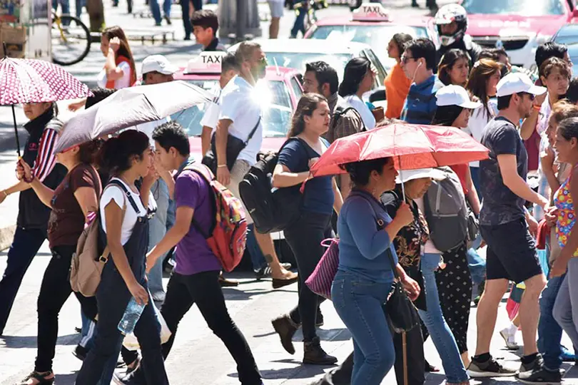 La SGIRPC prevé ambiente caluroso, radiación UV elevada y posibles lluvias aisladas en la capital./ Gaceta UNAM