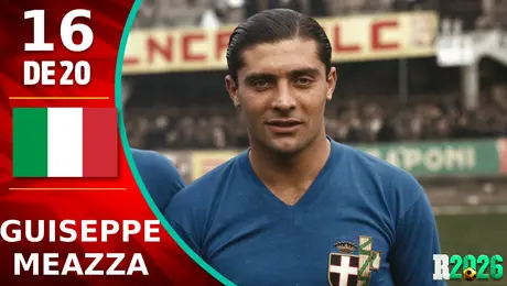 Leyendas mundialistas: Giuseppe Meazza, el 'Artista del Futbol' que llevó a Italia a la cima